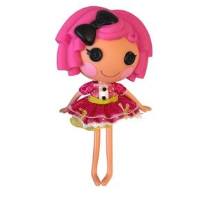 Lalaloopsy Crumbs Sugar Cookie Doll Pink Hair Button Eyes 1st Doll EYC